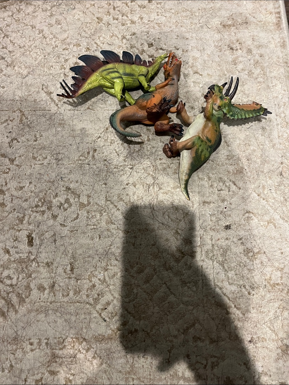 Green and Brown Reptile Figure Set - Realistic Dinosaur Toys
